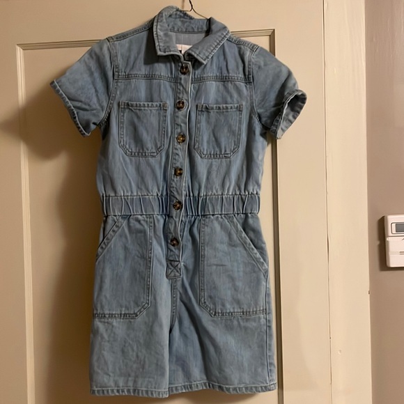 Denim romper GBgirls from Dillards. Size large - Picture 1 of 7